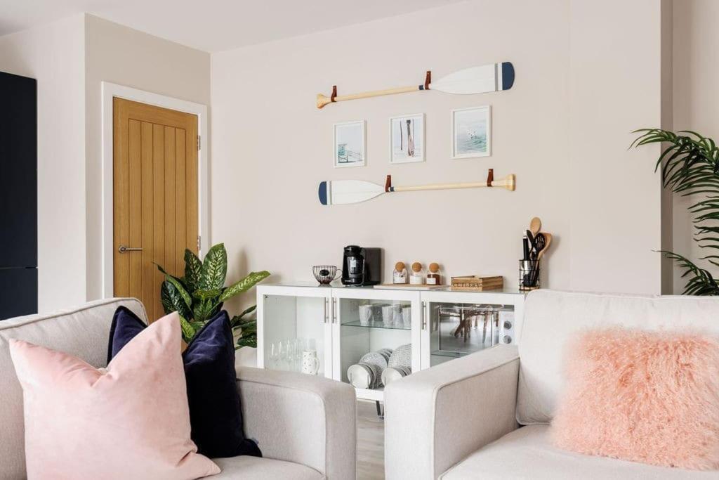 Modern 2 Bed, Cliff Top & Parking, F6 Bournemouth Ngoại thất bức ảnh